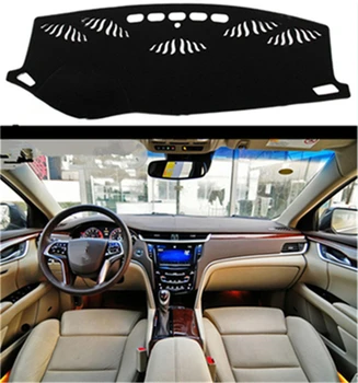 

SJ Car Inner Auto Dashboard Cover Dashmat Pad Carpet Sun Shade Dash Board Cover Fit For Cadillac XTS 2013 2014 2015 2016 2017-18
