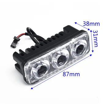 

Super White Light DRL Running Work Fog Lamp Universal 12V 2pcs Durable