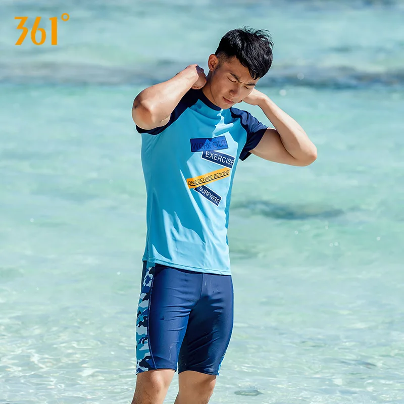 361 Due Pezzi Costume Da Bagno Sexy Da Uomo Di Grandi Dimensioni Estate Patchwork Da Uomo Costumi Da Bagno Boxer Bauli Camicie Da Spiaggia Pantaloni C