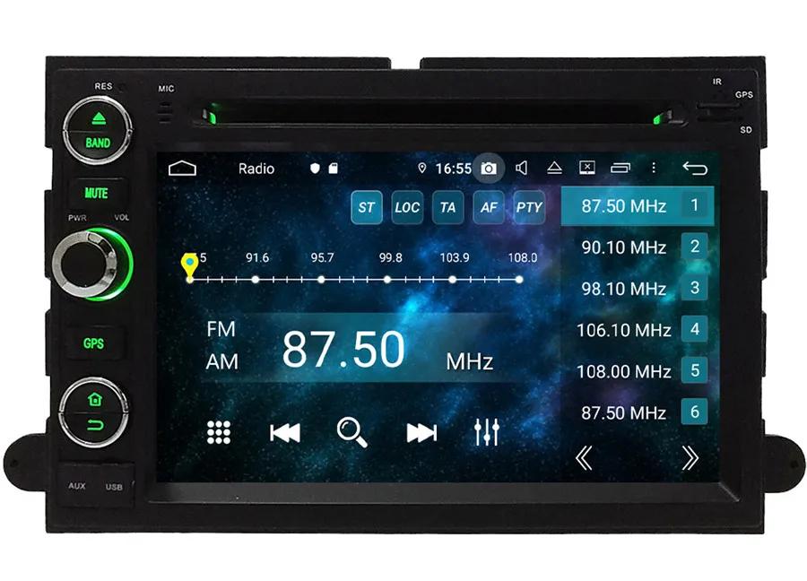 Klyde 4G wifi Android 9,0 Восьмиядерный 4 Гб+ 64 Гб DSP BT автомобильный dvd-плеер Радио стерео для Ford aurus Fusion Escape Explorer Mustang