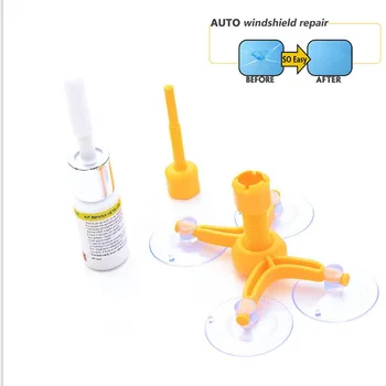 

Repair agent for automobile glass repair set Car Window Glass Scratch Crack Restore Repair Tool Car Window Screen Polishing