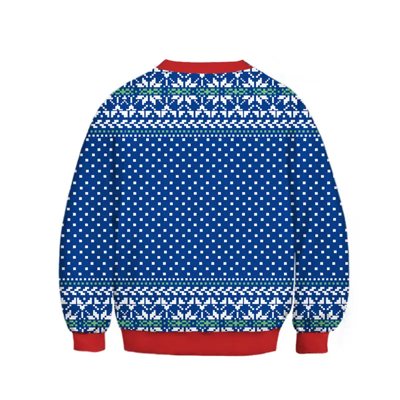 LEAPPAREL/Новинка; Детский Рождественский свитер с принтом Санта-Клауса и динозавра; модные вечерние толстовки с капюшоном; осенне-зимние топы