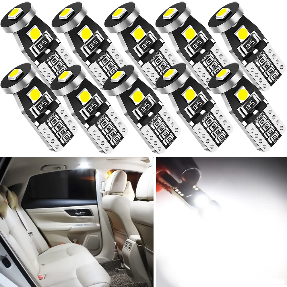 Светодиодсветильник лампа W5W T10 для Citroen C5 X7 C3 C4 Picasso Xsara Berlingo Saxo C2 C1 | Автомобили и