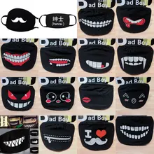 20 видов стилей Милая хлопковая Пылезащитная маска для рта и лица аниме мультфильм кпоп Счастливый медведь свиньи зубы Женщины Мужчины маффл маски со ртом для лица