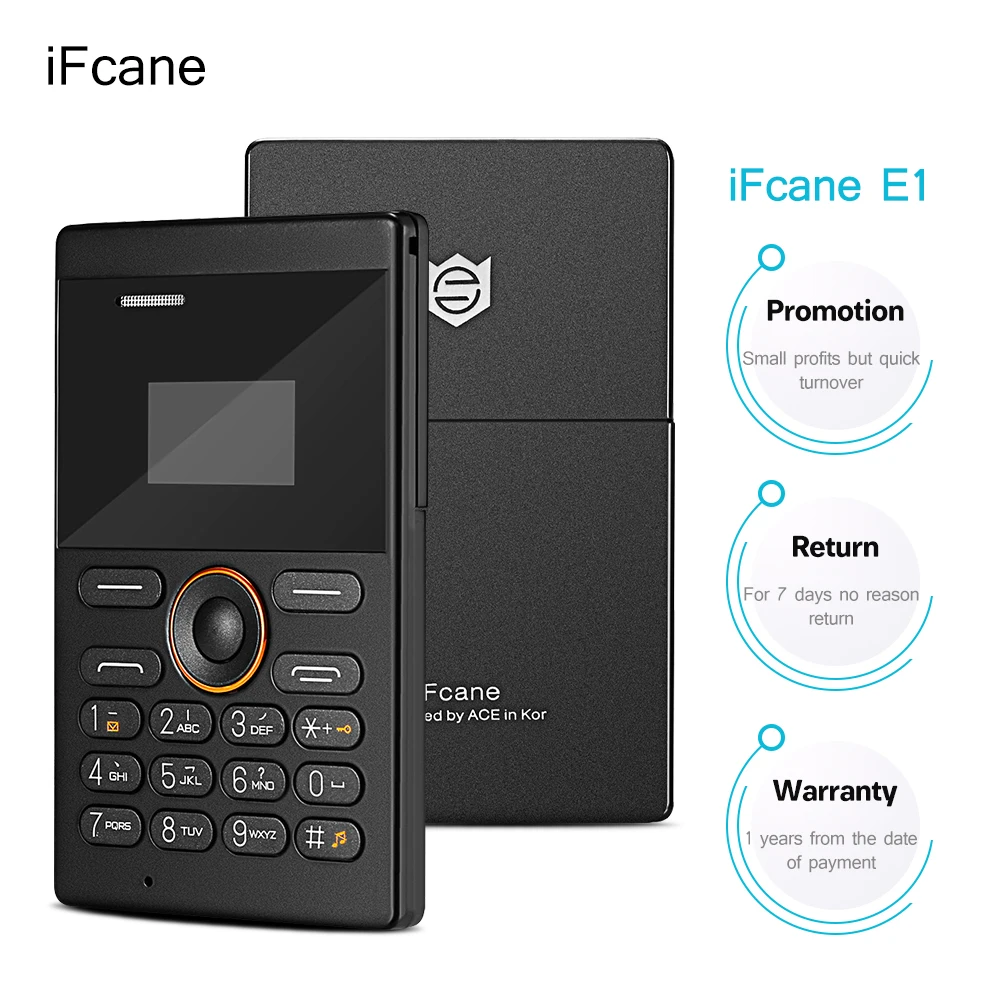 IFcane E1 телефон четырехдиапазонный разблокированный Мини карта Bluetooth 2 0 MP3 FM