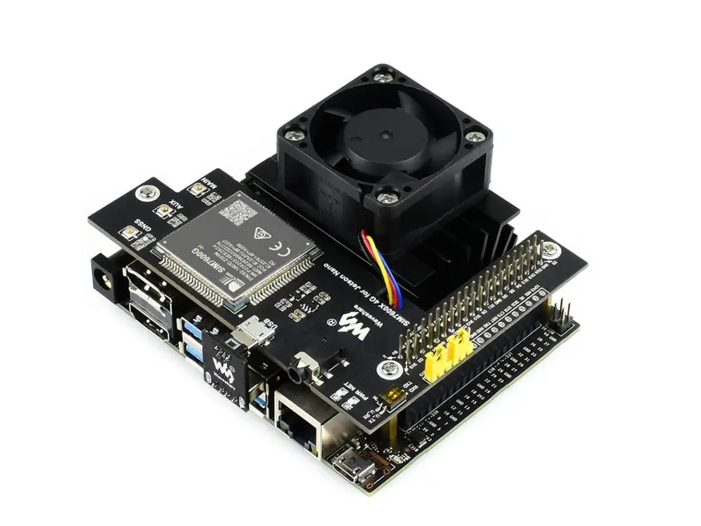 Waveshare Sim7600g-h 4g 3g 2g Gnss Módulo para Jetson Nano Lte Cat4 Global Aplicável Quadro demonstração - Imagem 4