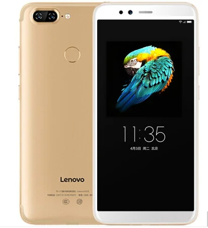 Global Version Gold Мобильный телефон lenovo S5 K520 MetalBody ZUI 3,7 4G LTE 5," QHD 18:9 Восьмиядерный процессор Snapdragon 4G ram 64G rom двойная задняя камера - Цвет: Global Version Gold