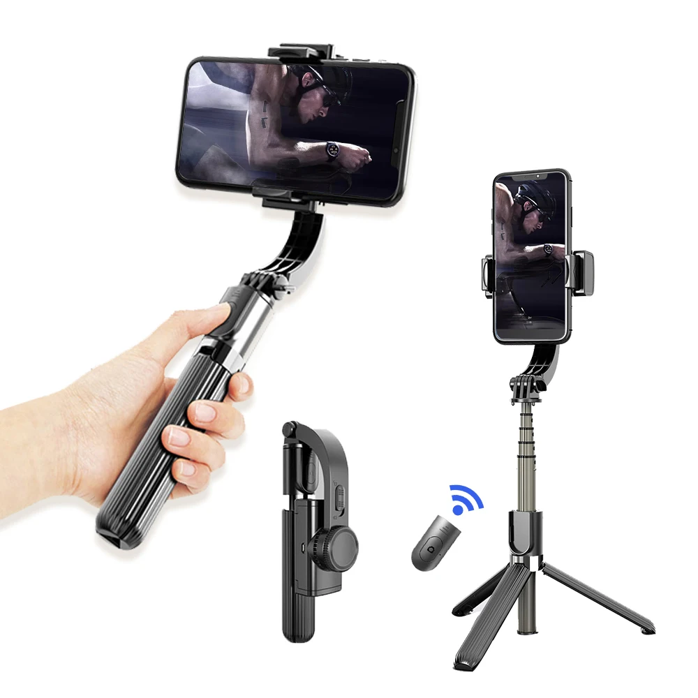 Gimbal смартфон 3 в 1 селфи палка штатив стабилизатор с Bluetooth пульт дистанционного