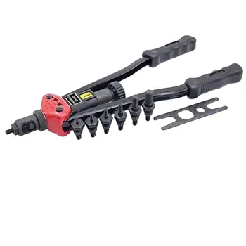 

1 set BT-607 Manual Riveting Nut Gun M3-M12 Manual Riveting Tool Pull Cap Automatic Rivet Tool Set Nut gun