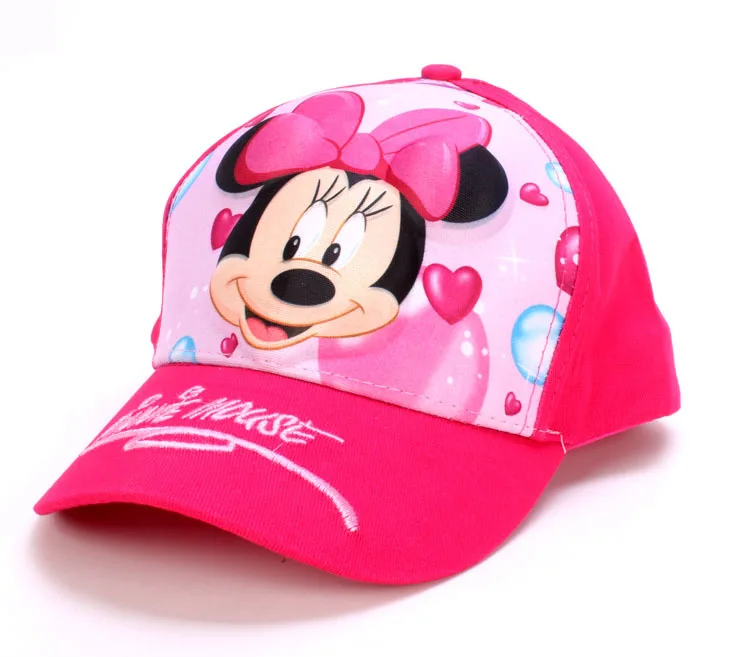 Унисекс дети ребенок Snapback шляпа мультфильм девочка шляпы солнцезащитные для мальчиков детские бейсболки регулируемая хип-хоп девочка s Весенняя шляпа - Цвет: Розово-красный