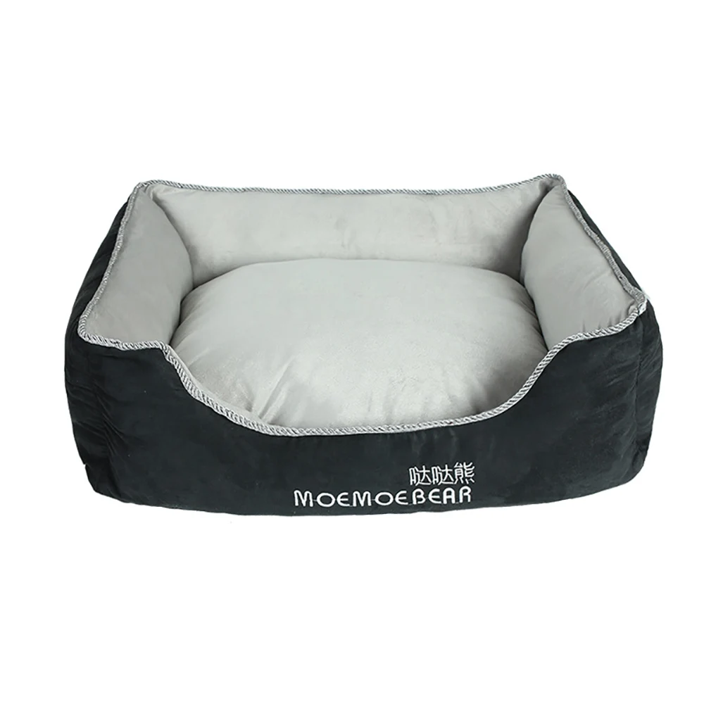 Кресло для домашних животных, кровати для собак, для маленьких средних собак, спальный дом, гнездо для кошек, съемные моющиеся коврики, теплые осенне-зимние подушки для щенков, для дома