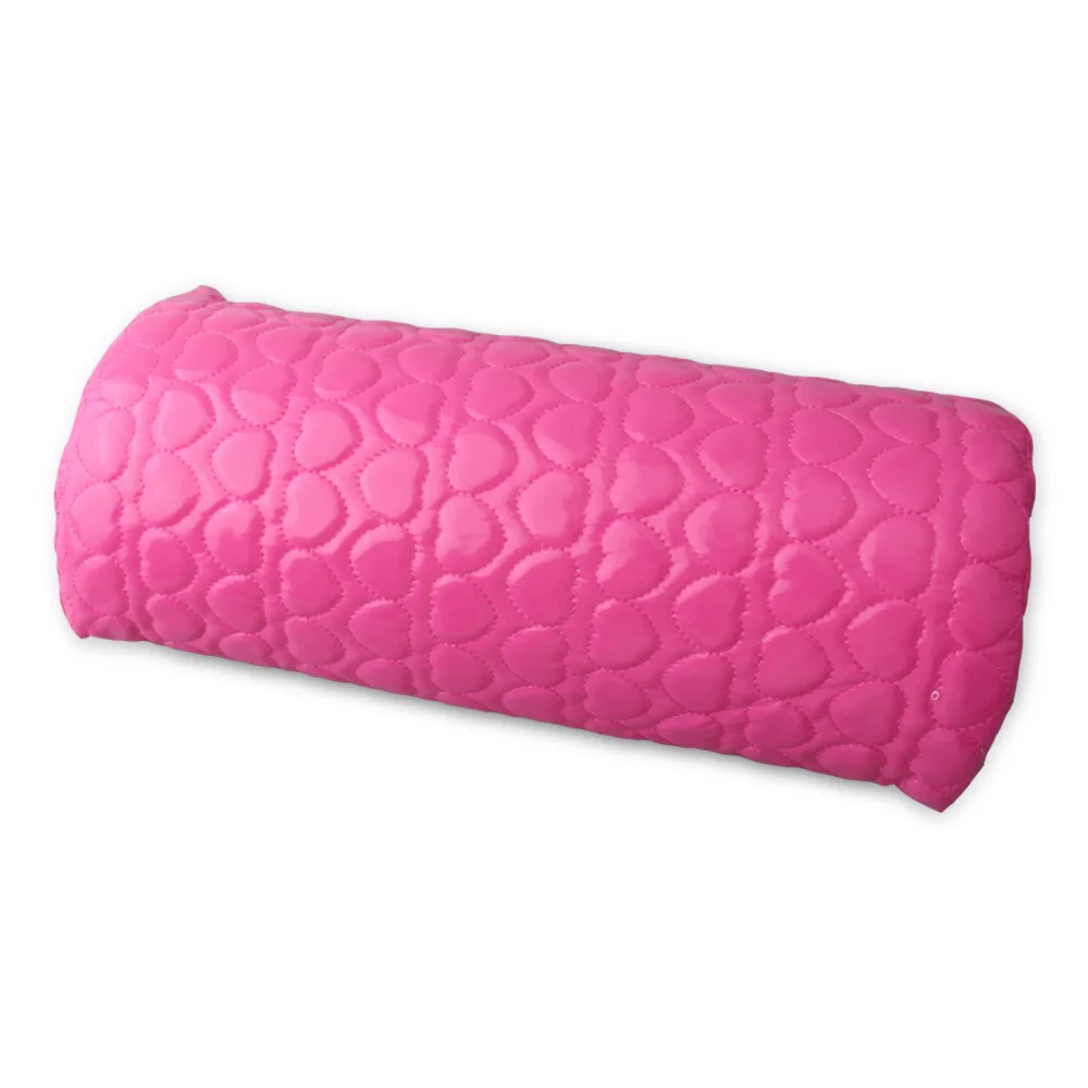 NOQ маникюрная подушка для салонной практики, ручная Подушка, портативная Подушка для ногтей, красочные профессиональные подушки - Цвет: rose red