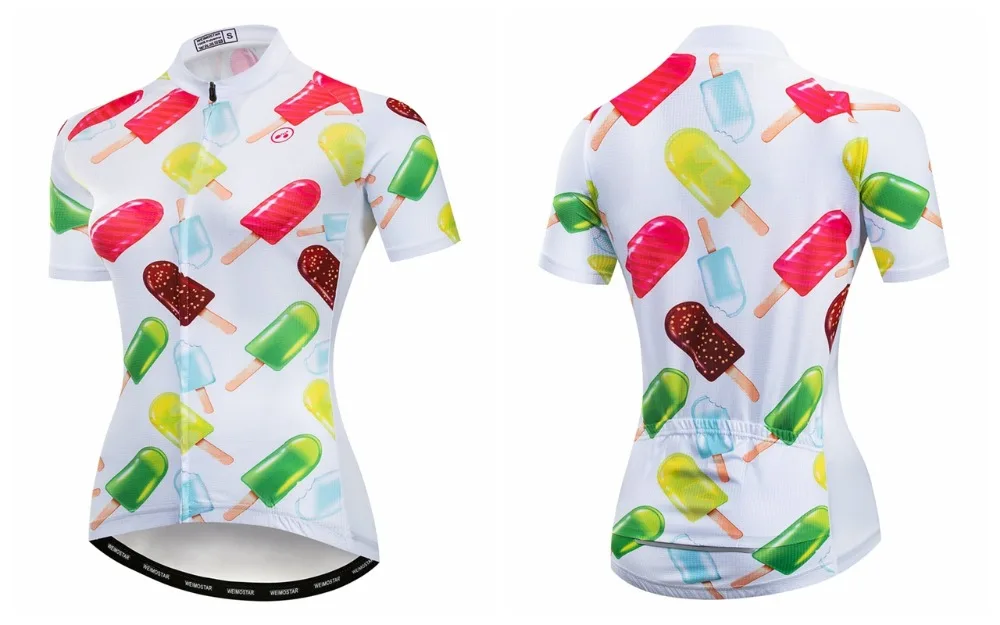 Weimostar Women Cycling Jersey Summer Short Sleeve Bicycle Clothing Mtb Mountain Shirts Top Ropa Ciclismo Quick Dry Bike Jersey