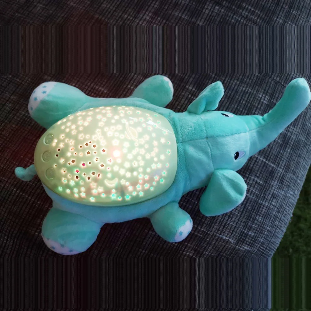 

Novelty Luminous Toys Night Light Stars Projector Baby Toys For Children Sleep With Colorful Light Luminous Music Animals Lamp