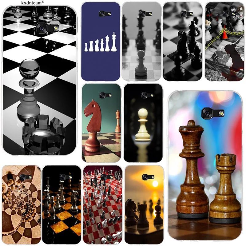 

Soft Silicone TPU Chess Board Pieces Phone Cases for Samsung Galaxy Note 2 3 4 5 8 S2 S3 S4 S5 Mini S6 S7 S8 S9 Edge Plus Coque