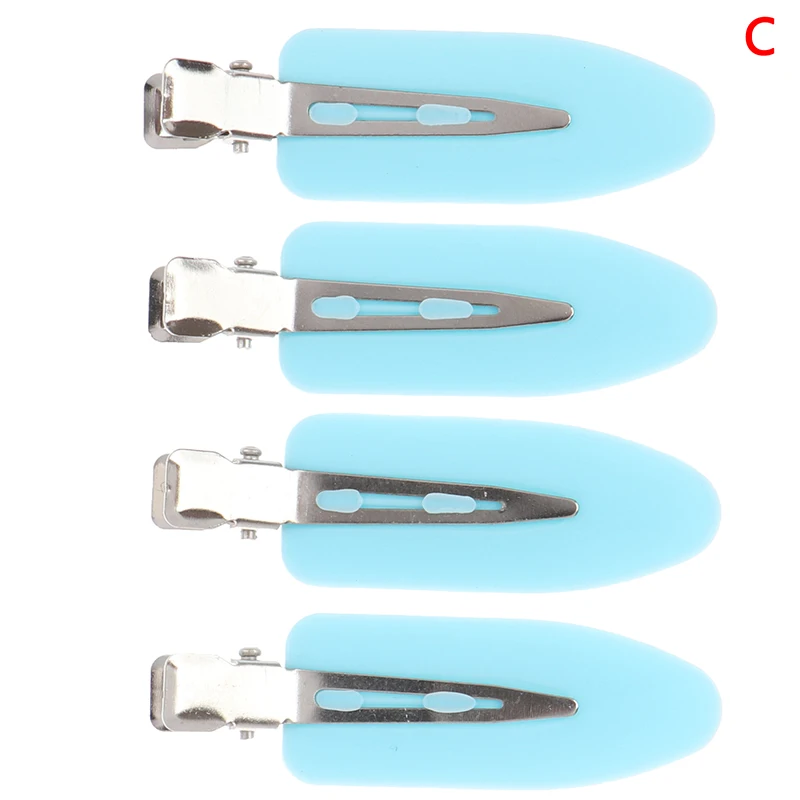 C-4PCS 3 шт./4 шт. модные Бесшовные не изгибающиеся не мнущиеся заколки для волос женский макияж для укладки волос заколки для волос - Цвет: C-4PCS