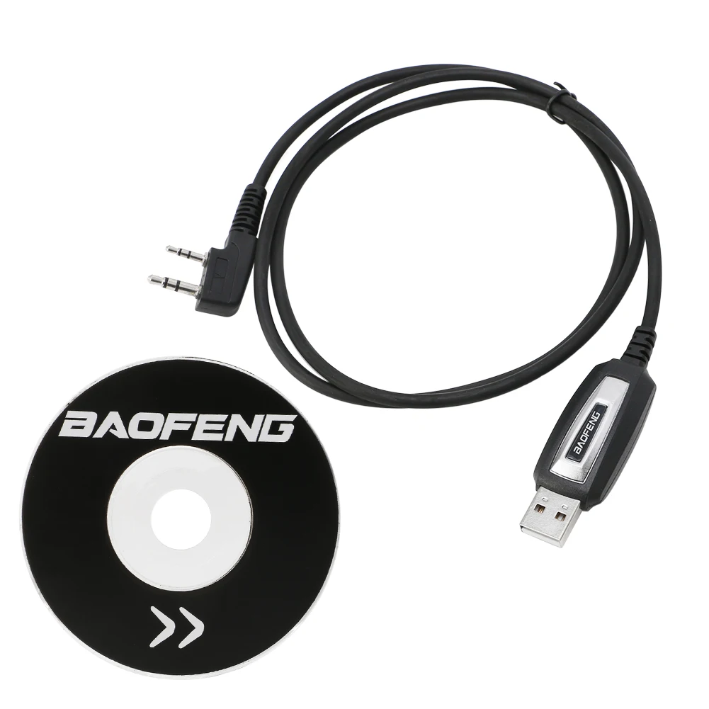 USB Кабель для программирования+ CD CGYG для Baofeng UV-5R Kenwood TK-240 250 F3MA