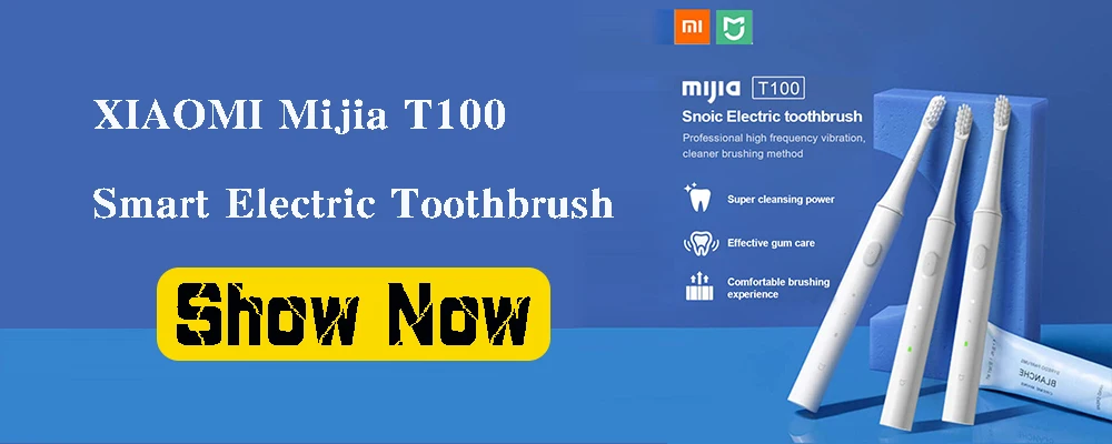Xiao mi mi jia T100 mi умная электрическая зубная щетка 46 г 2 скорости Xiao mi Sonic зубная щетка отбеливание Уход за полостью рта зона Re mi nder 4