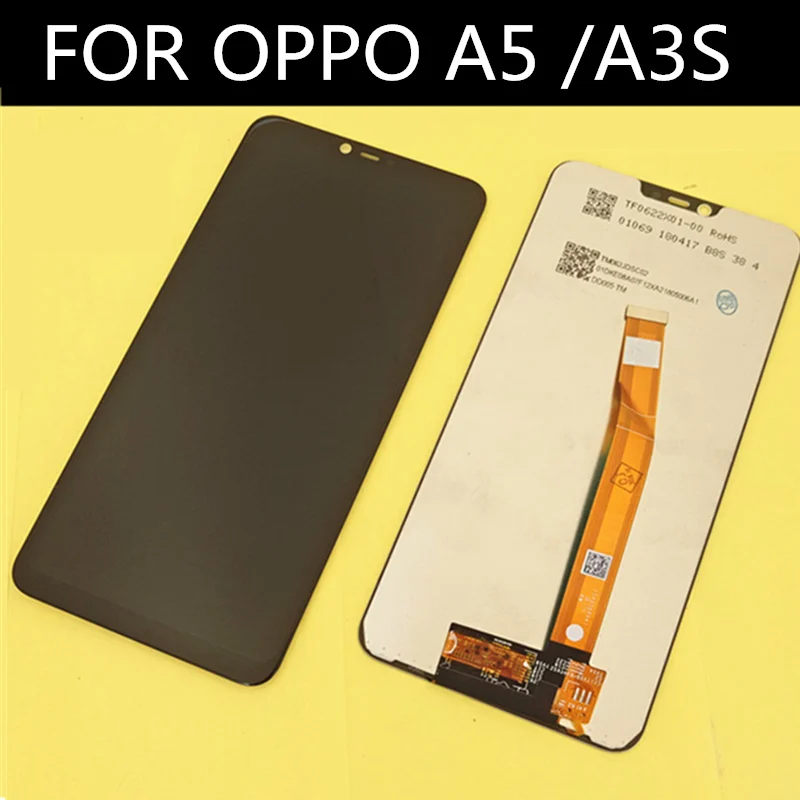 6 2 &quotдля OPPO A5 PBAM00 / A3S CPH1803 Полный ЖК дисплей кодирующий преобразователь
