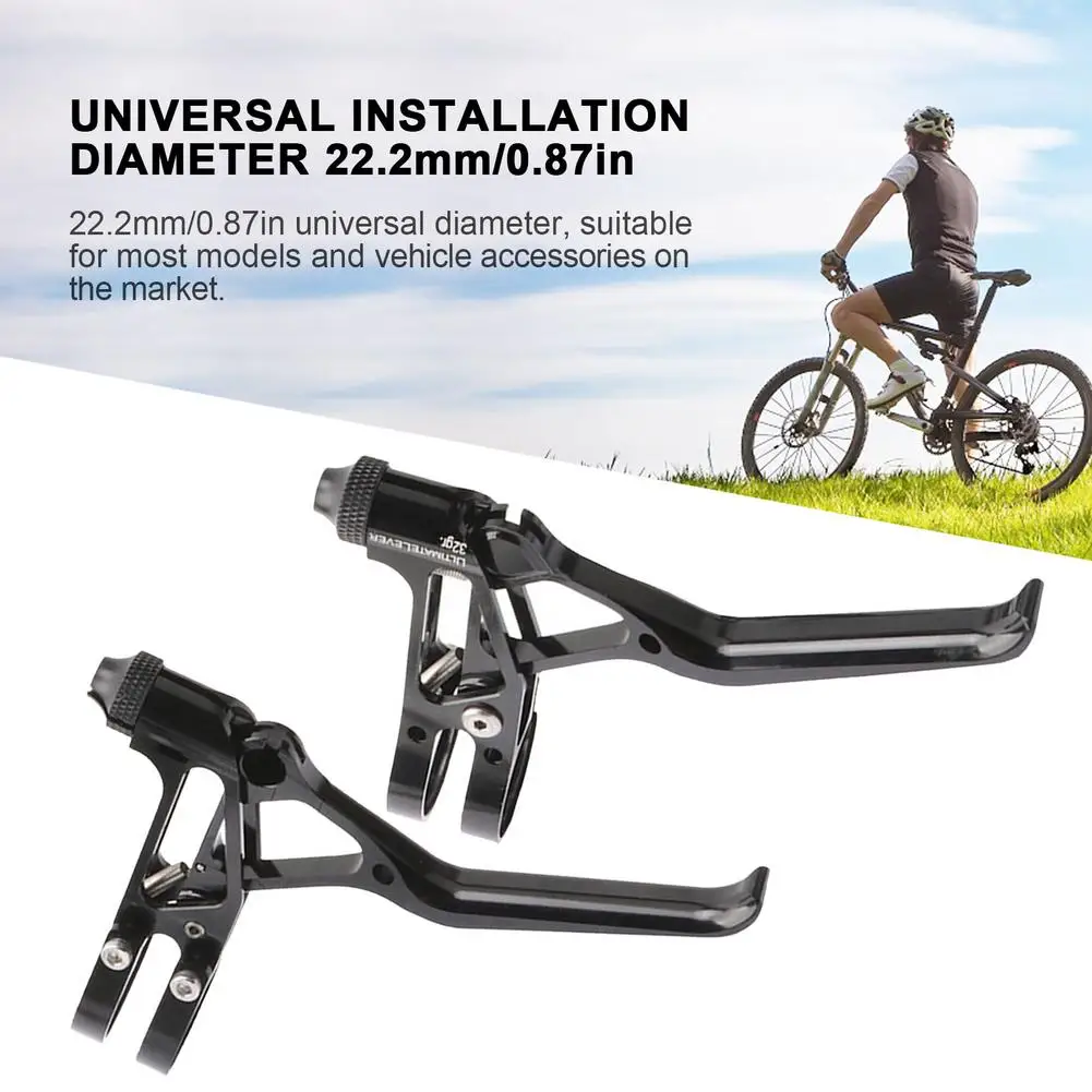 Aluminum Alloy Brake Lever Mtb CNC Process Lever Bicycle Easy To Use