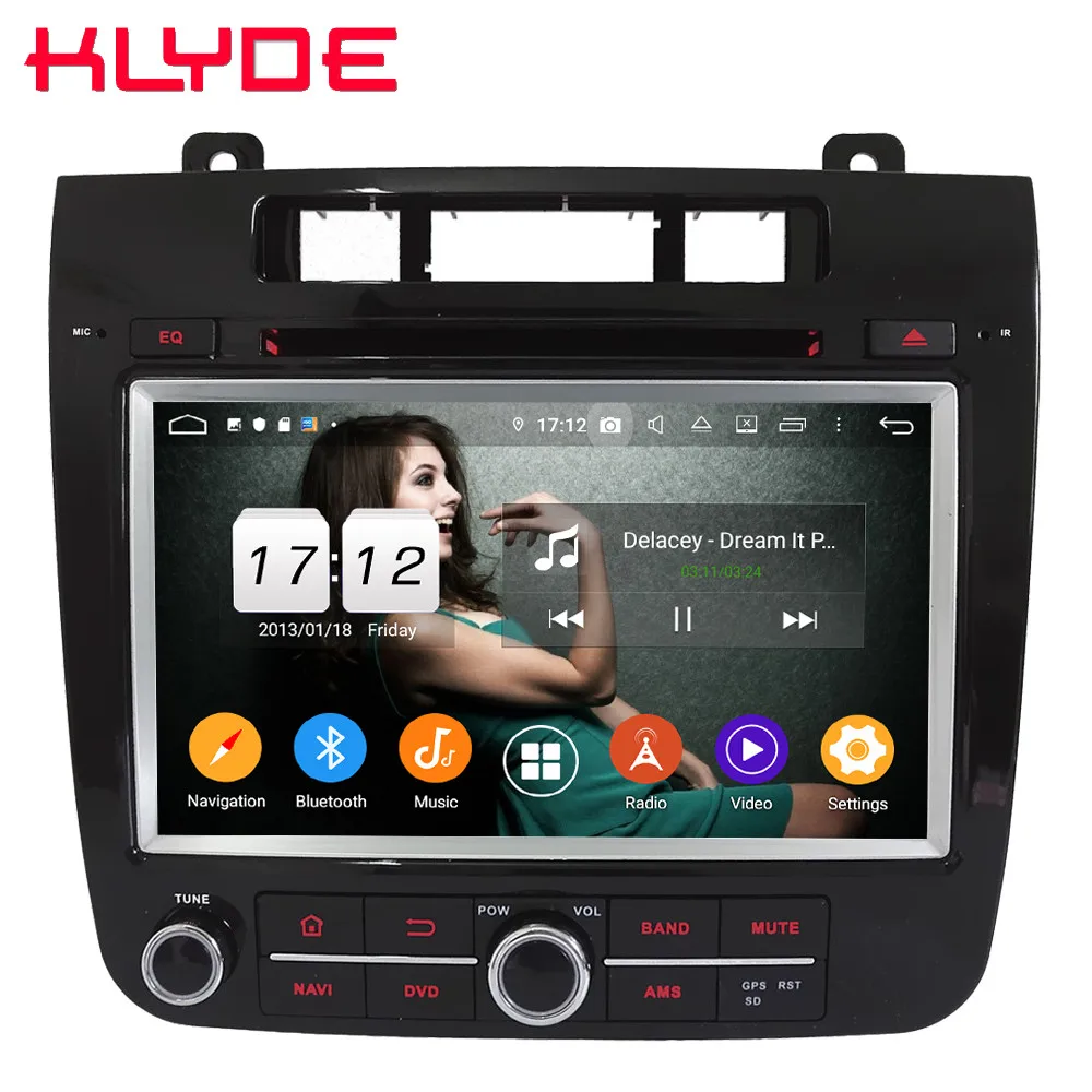 cheap Klyde IPS 4G Android 9.0 Octa Core 4GB RAM 64GB ROM DSP BT Car DVD Multimedia Player Stereo For Volkswagen Touare g 2010 2017