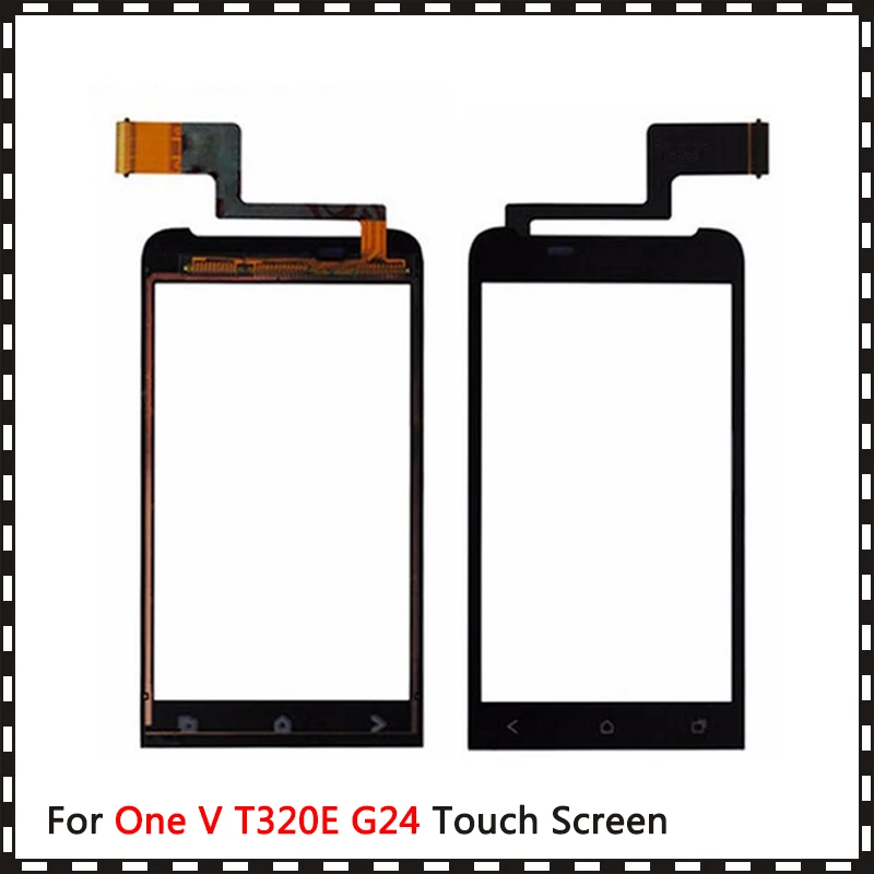 Сменный сенсорный экран для HTC One V T320E G24 3 7 дюйма дигитайзер внешнее стекло панель