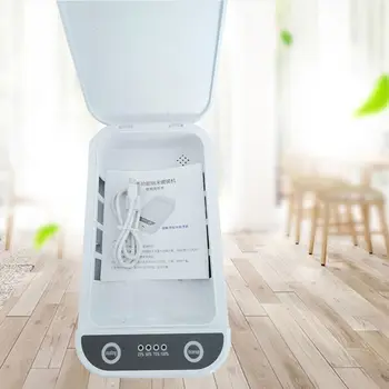 

Portable USB Mini Mobile Phone Glasses Sterilization Box Multipurpose Safe Healthy Home Gadgets UV Sterilizer
