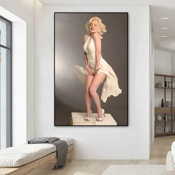 Marilyn Monroe Pictures Printed on Canvas 1