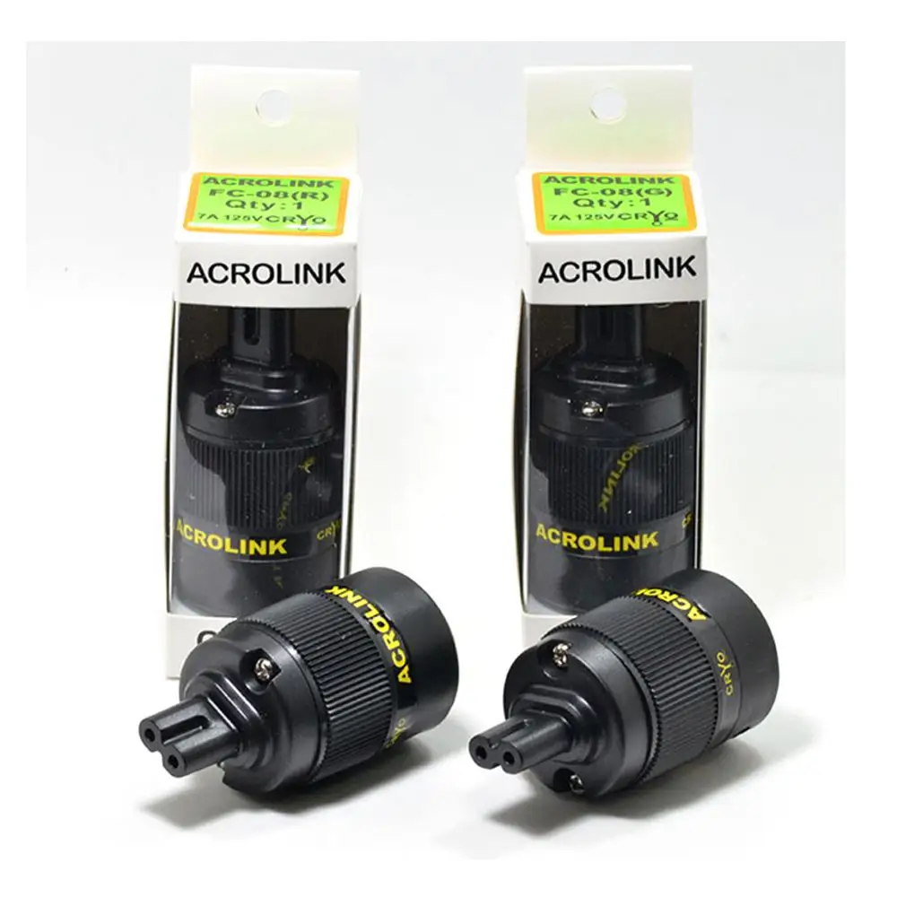 

Hi-End Figure 8 C7 Power Plug hifi Audio speaker amplifier Electrical AC Power cord IEC Plug socket connector