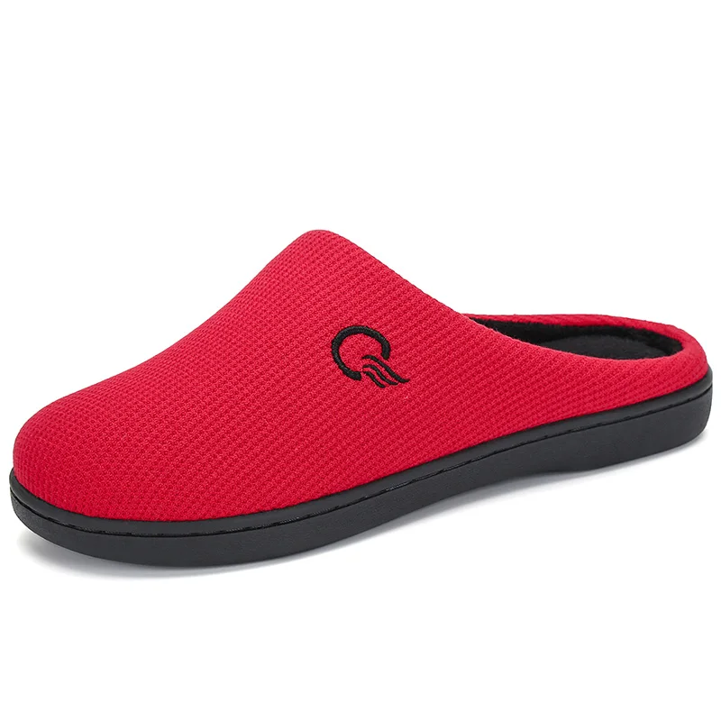 2 пары зимних тапочек женские домашние меховые шлепанцы теплые тапочки хлопковые