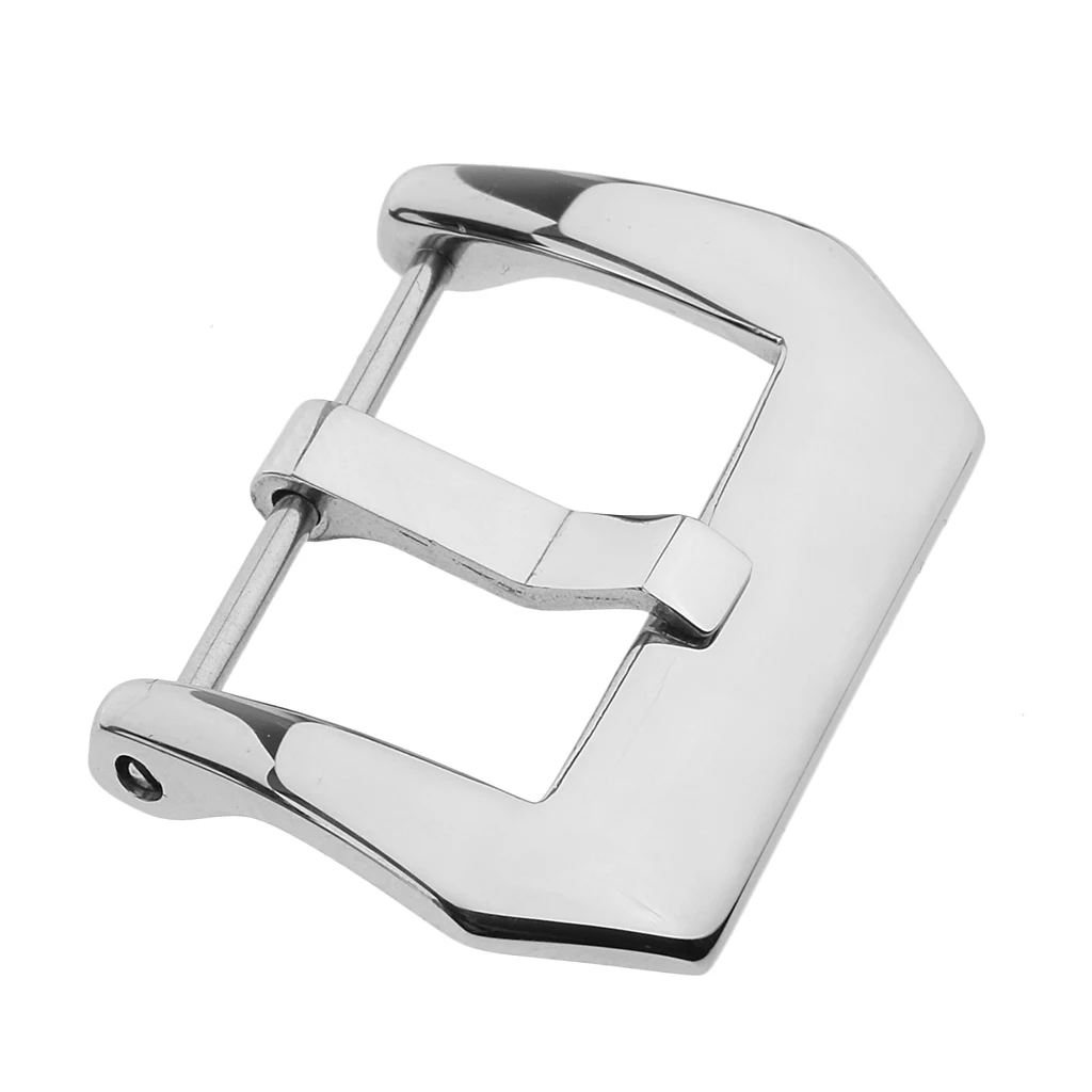 Stainless Steel Watch Bands Clasp Replacement Buckle Watch Watchband Screw Pin 18mm 20mm 22mm 24mm 26mm