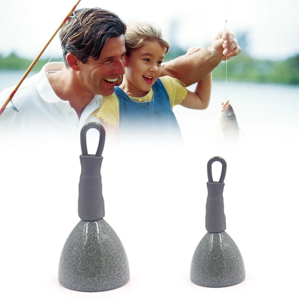 

Water Lead Gray Blast Hook Secure Clips Lu Yan Sea Fishing Fishing Lead Coating Pressure Lead Durable Portable