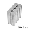 50~800PCS 10x1 mm Strong Neodymium Magnet 10mm X 1mm Permanent Magnet disc 10x1mm Powerful Magnetic Round Magnet 10*1 mm ► Photo 3/6