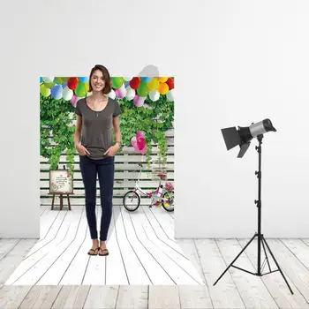 

0.9x1.5m Color Balloon Background Non-fading Art Cloth Wall Studio Backdrop Photographic Prop Home Party Decorative Accessories