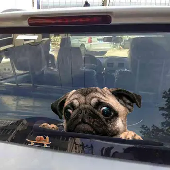 

Car Sticker Car Protection Film Universal Car Styling Side Mirror Vehicle Dog 3D Door Central Control Panel Car Decals