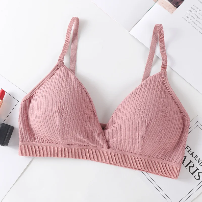 

Sexy Beauty Back Tube Tops Ladies Simple Comfortable Bra Tube Tops Wrapped Chest Women Deep V Padded Bras Underwear New Arrivel