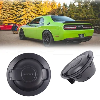 

Car Styling Parts Accessories Fuel Gas Cover Tank Oil Cap Fuel Gas Door Vapor Edition Matte For 08-15 Dodge Challenger
