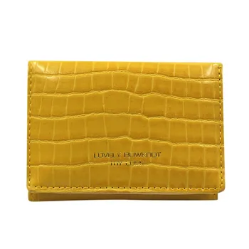 

New Cute New Wallet Wallet Wild Purse Candy Color Fresh Coin Bag PU Short soild Multi-Card Holders Clutch Snake pattern bag