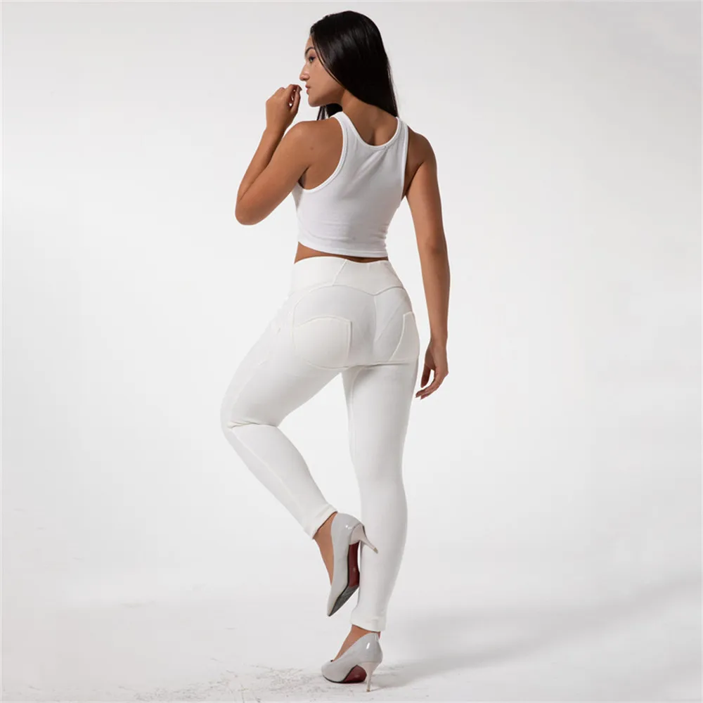 Shascullfites Push Up Leggings Gream 