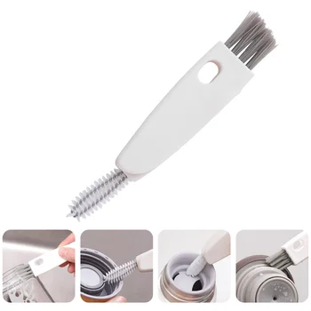 

1pc Kitchen Cleaning Brush Efficient Durable Kitchen Cleaning Bruh Crack Cleaning Tool for Spout Cup Cover