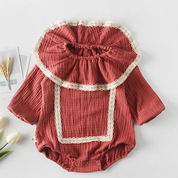 

2020 New Newborn Baby Romper Toddler Baby Jumpsuit Long Sleeve Cotton Korean Japan Style Infant Baby Girl Boys Romper