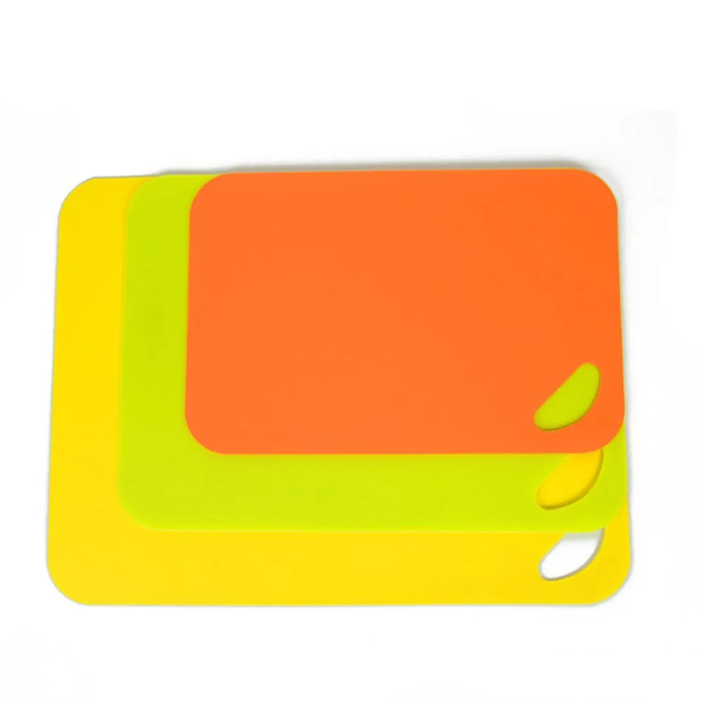 290 190 mm 1Pc Anti-Bacterial Coded Flexible Plastic Kitchen Chopping Cutting Board Mat Fruits Chopping Blocks Kitchen Tools HOT - Цвет: 290 190 mm