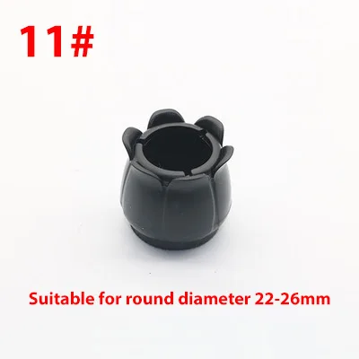 16Pcs Silicone Table Chair Leg Mat Non-slip Table Chair Leg Caps Foot Protection Bottom Cover Pads Wood Floor Protectors Type 11