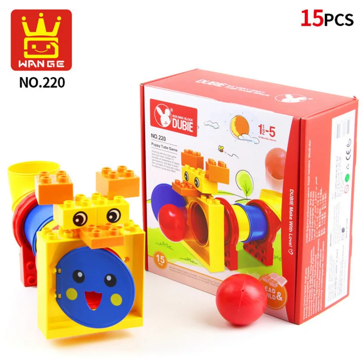 

Wange Large Particles Early Childhood Educational Assembled Inserted Building Blocks Educational Pipeline Paradise W520/320/420/
