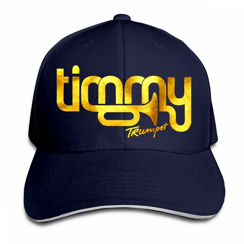 Бейсбольная кепка с логотипом Timmy Trumpet Gold Edition для мужчин и женщин, Кепка для водителя грузовика, модная Регулируемая Кепка - Цвет: 2-Navy