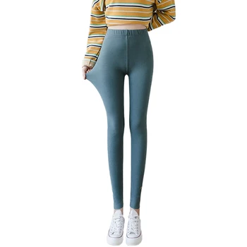 

Women 's Double-faced Velvet Leggings Soft And Comfortable Embroidered Pencil Pants Plus MM Outer Wear Sweatpants Y2