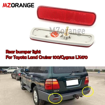 

MZORANGE 2PCS For Toyota Land Cruiser 100/Cygnus LX470 Rear Bumper Reflector Light Warning light Brake Lamp Tail Lantern No Bulb