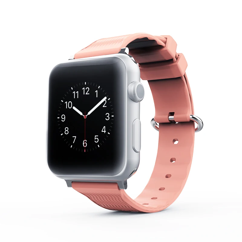 Для Apple Watch Series 2 3 iWatch 38 мм 42 мм сменный силиконовый ремешок LEO
