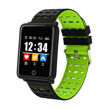 

Color Screen Bracelet Bluetooth Smart Sports Meter Heart Rate Blood Pressure Monitoring Health Bracelet Unisex FKU66