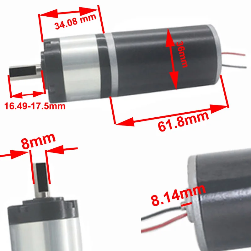 c.c. ou 290rpm com torque alto baixo
